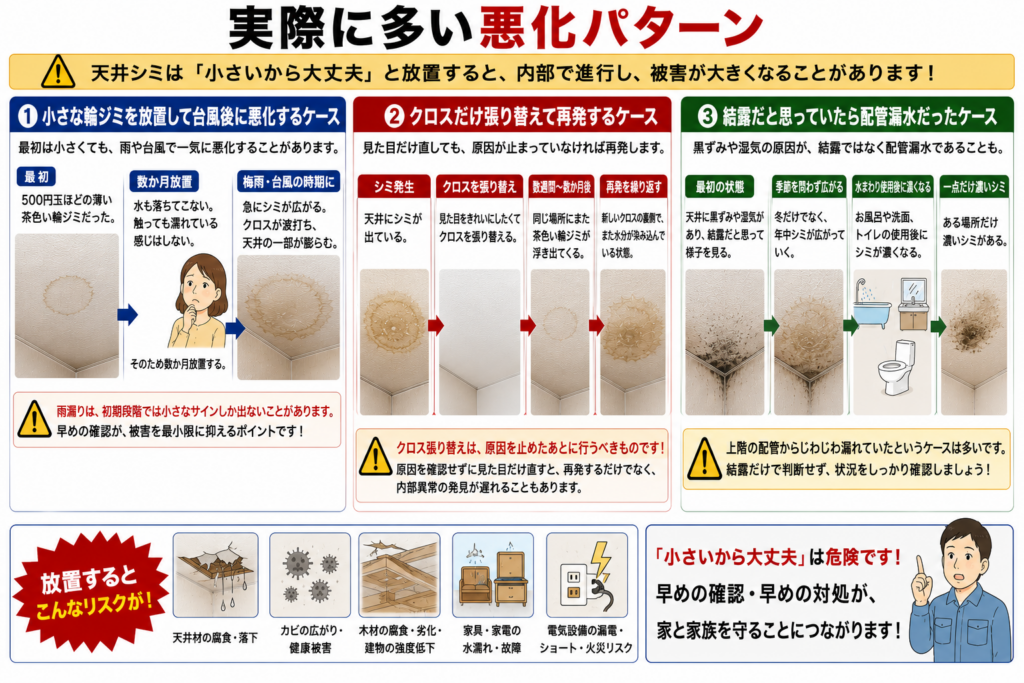 実際に多い悪化パターン
