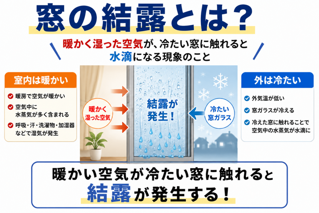 窓の結露とは？