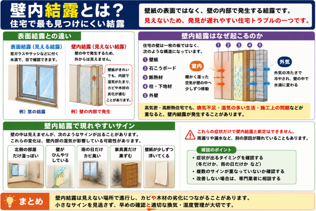 壁内結露とは？