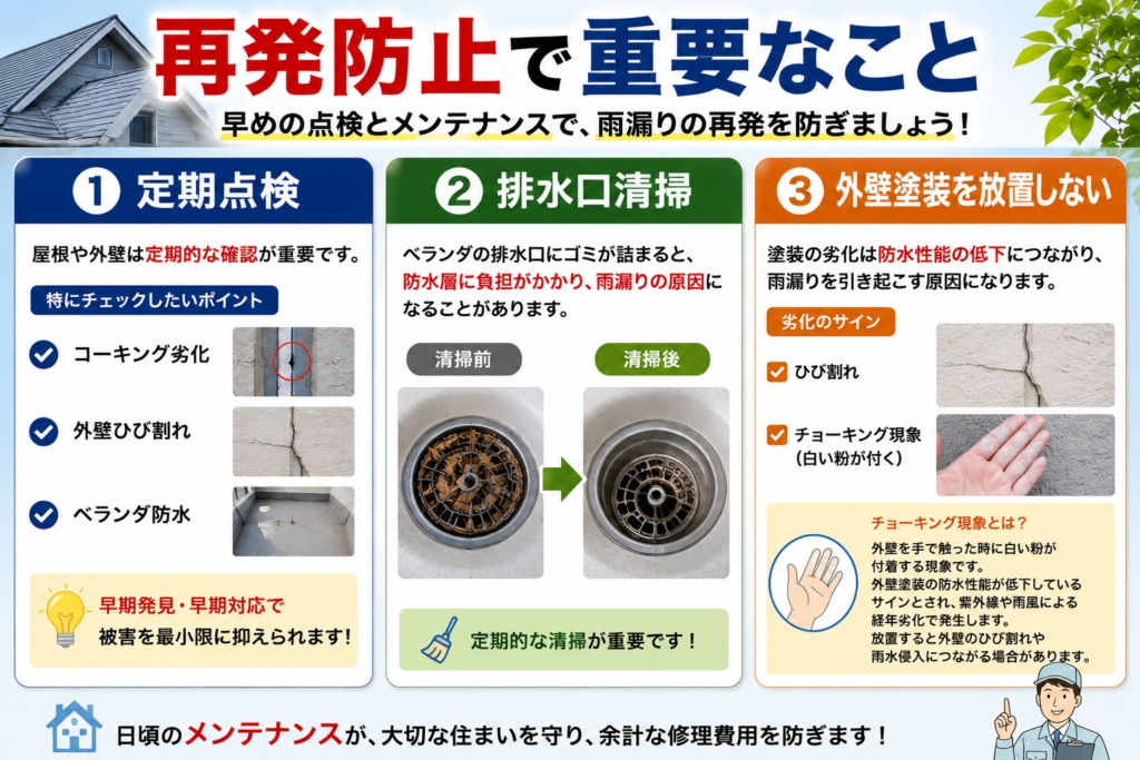 再発防止で重要なこと