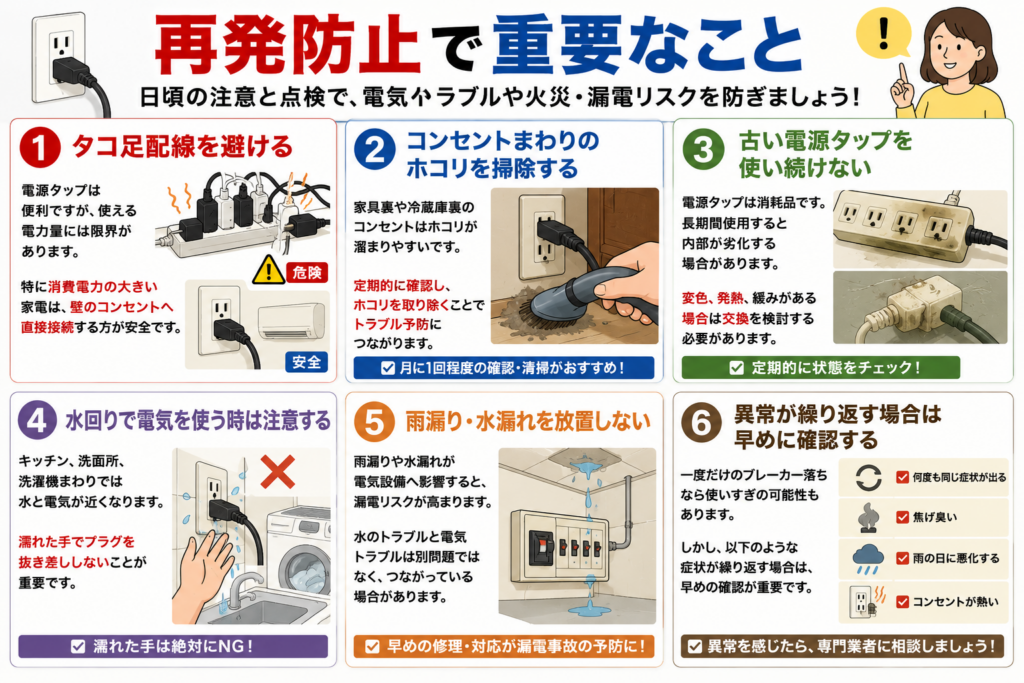 再発防止で重要なこと