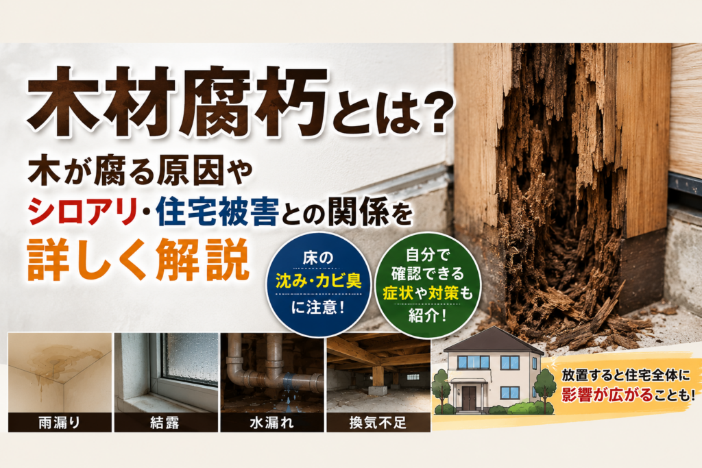 木材腐朽とは？