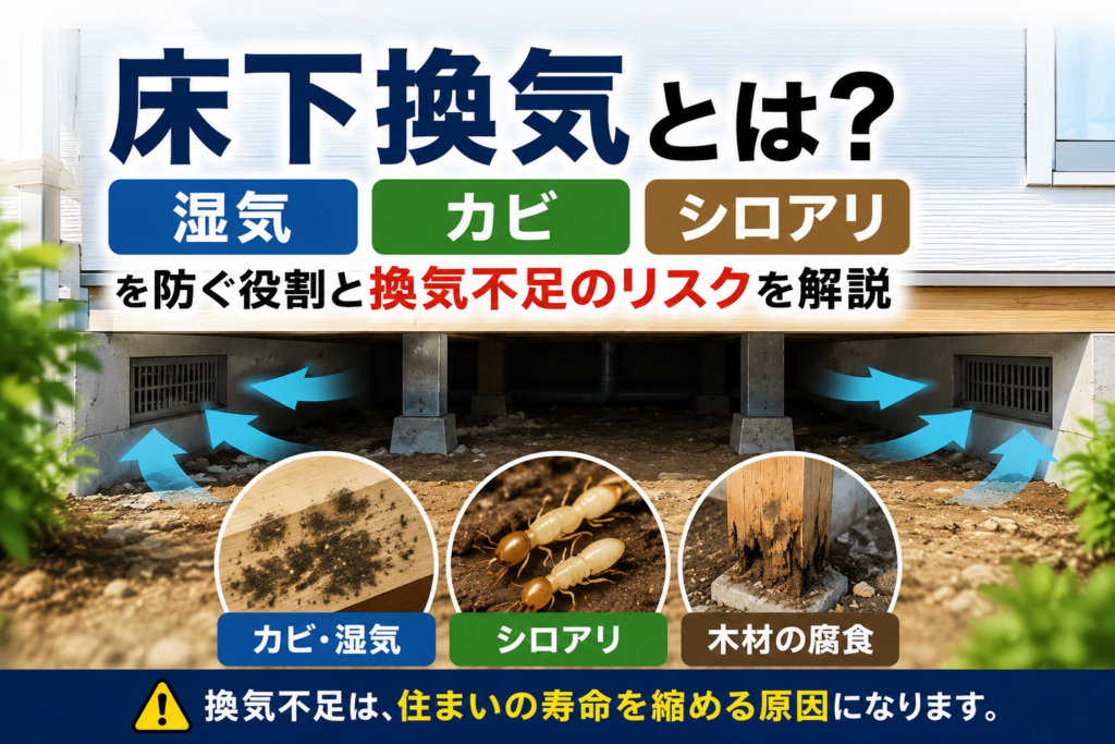 床下換気とは