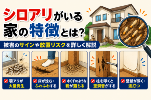シロアリがいる家の特徴とは？