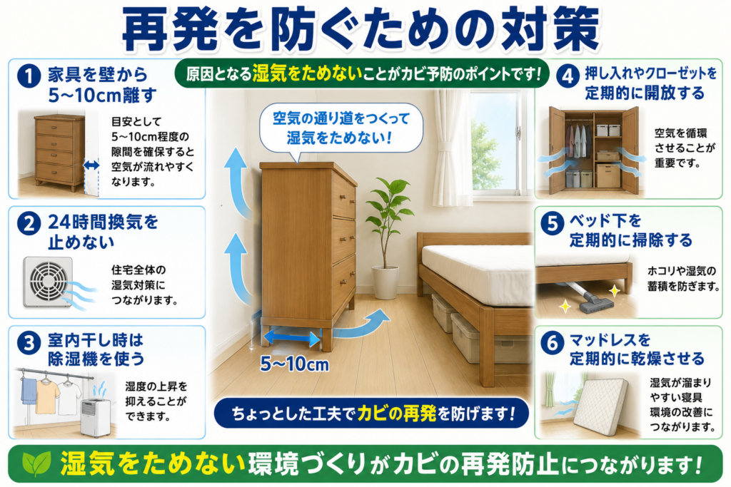 再発を防ぐための対策
