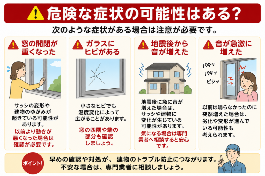 危険な症状の可能性はある？