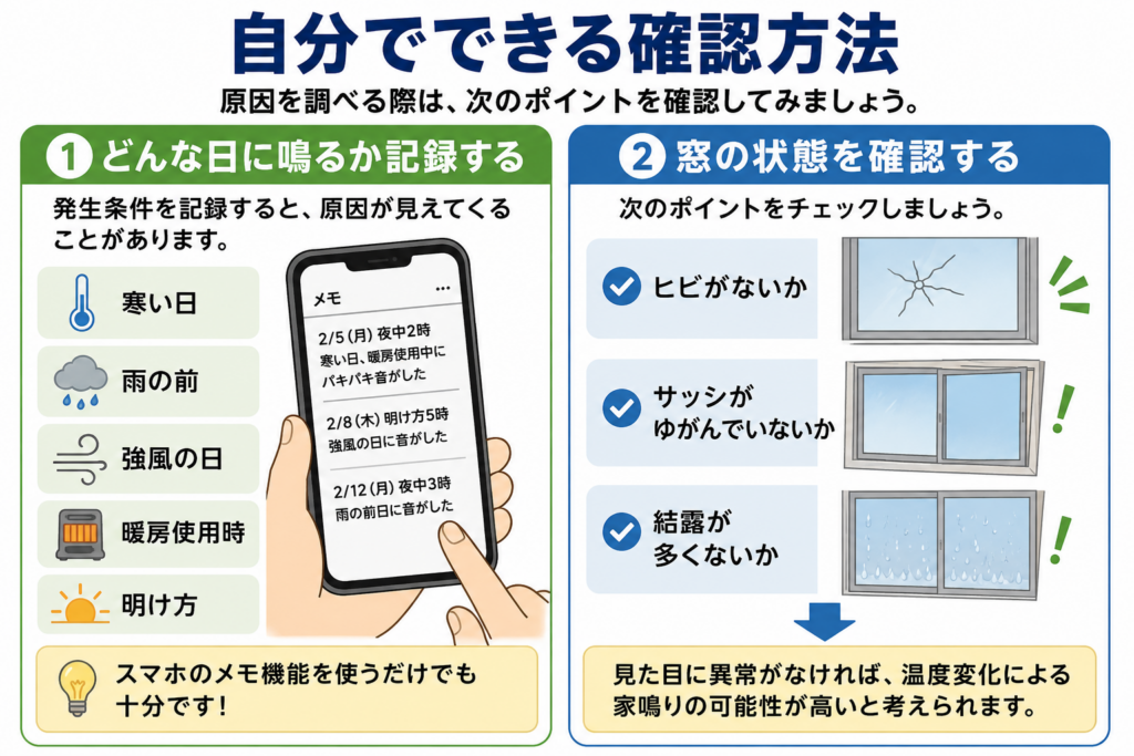 自分でできる確認方法