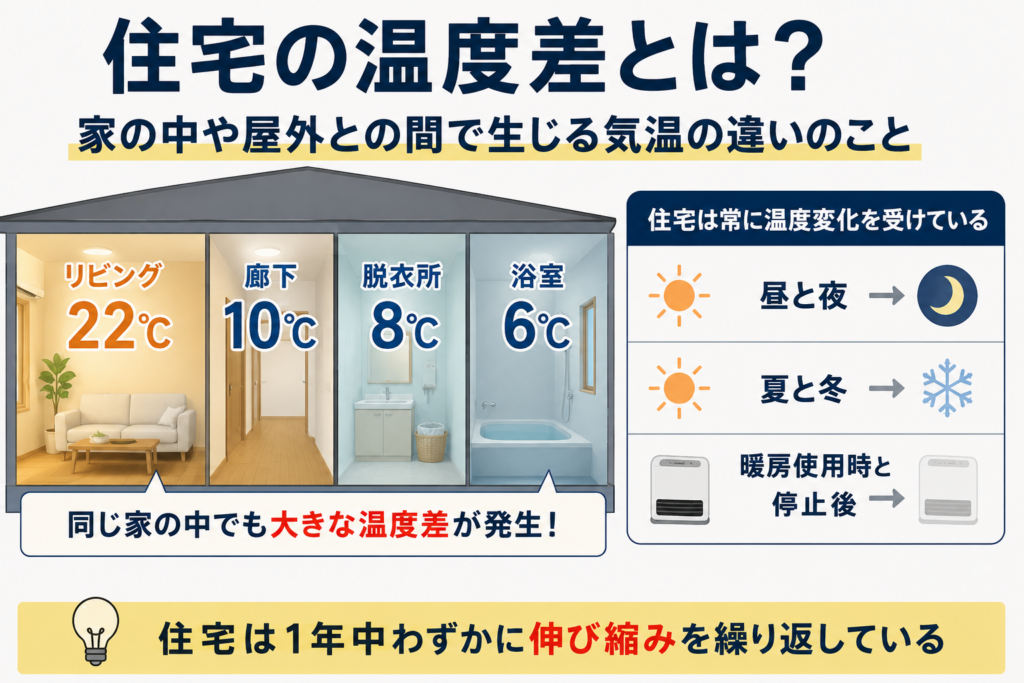 住宅の温度差とは？