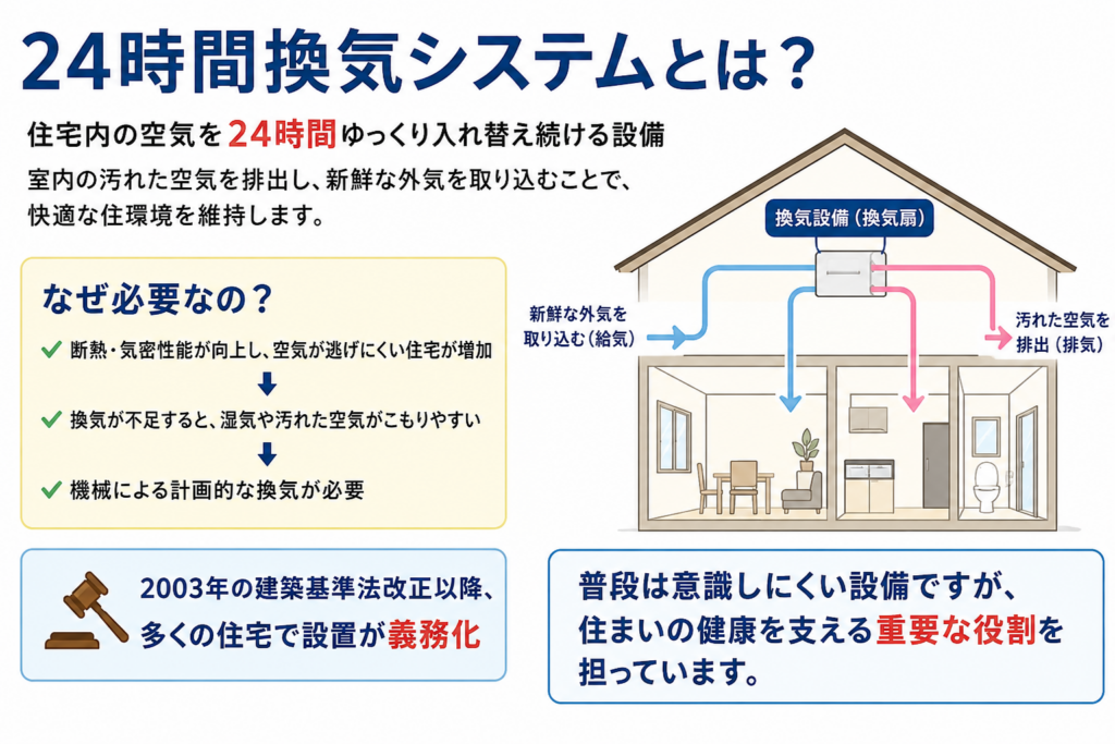 ２４時間換気システムとは