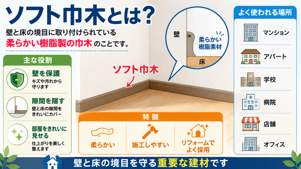 ソフト巾木とは？