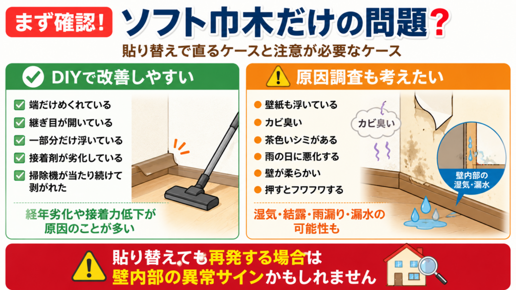 ソフト巾木だけの問題？