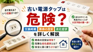古い電源タップは危険？