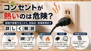 コンセントが熱いのは危険？