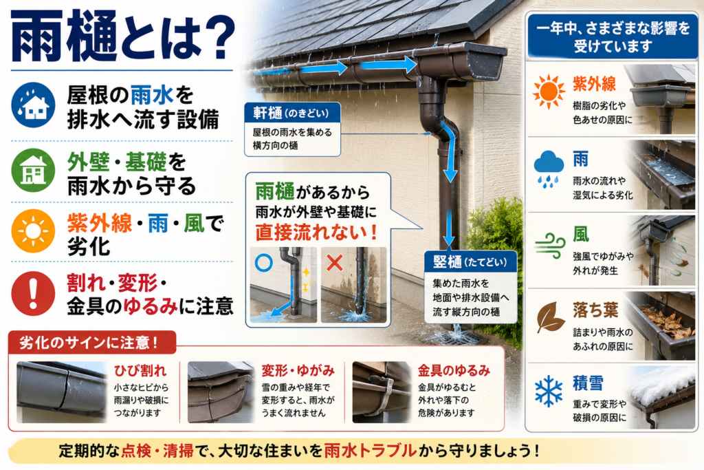 雨樋とは?