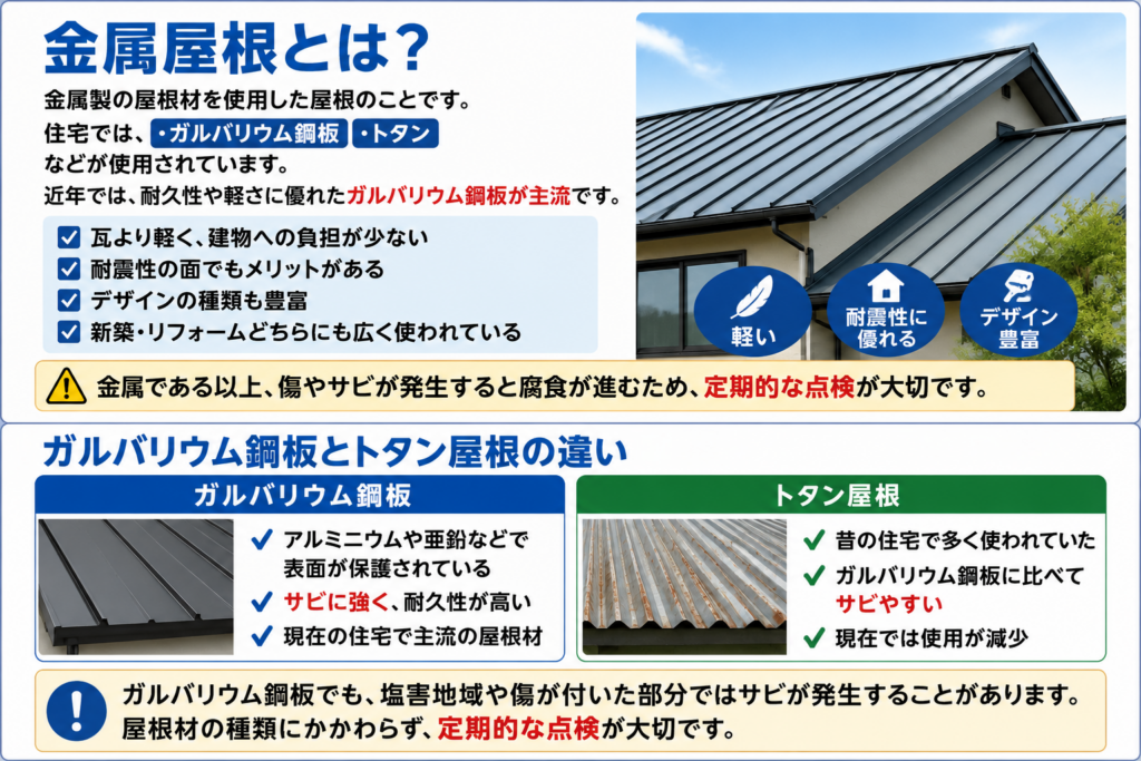 金属屋根とは?