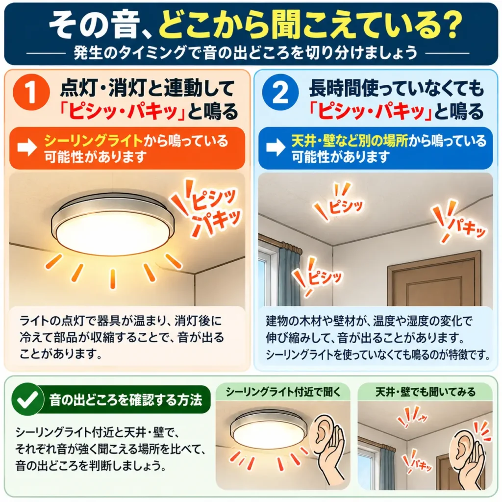 その音どこから聞こえている?